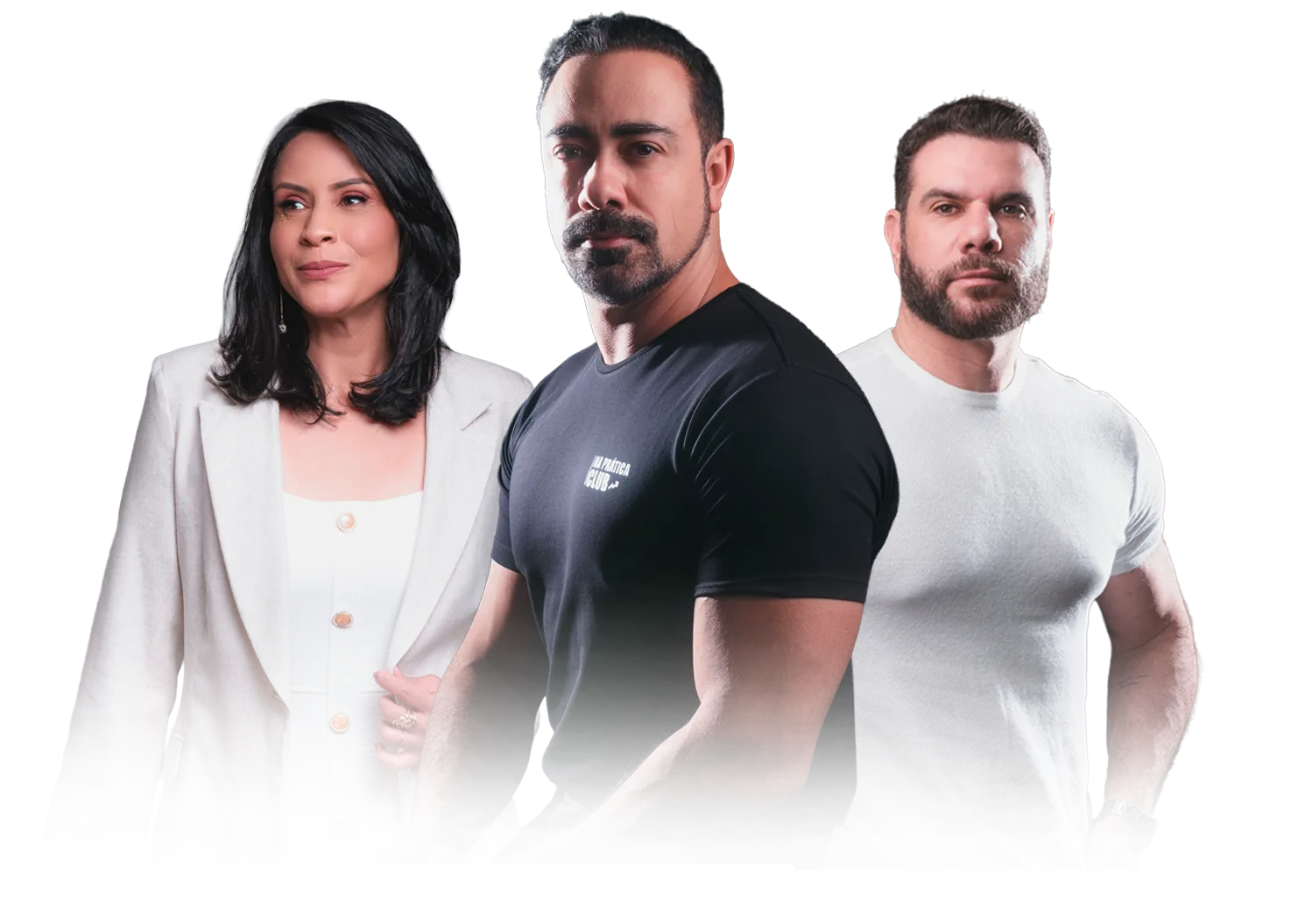 Ana Paula Cardoso, Ney Pinheiro e Thiago