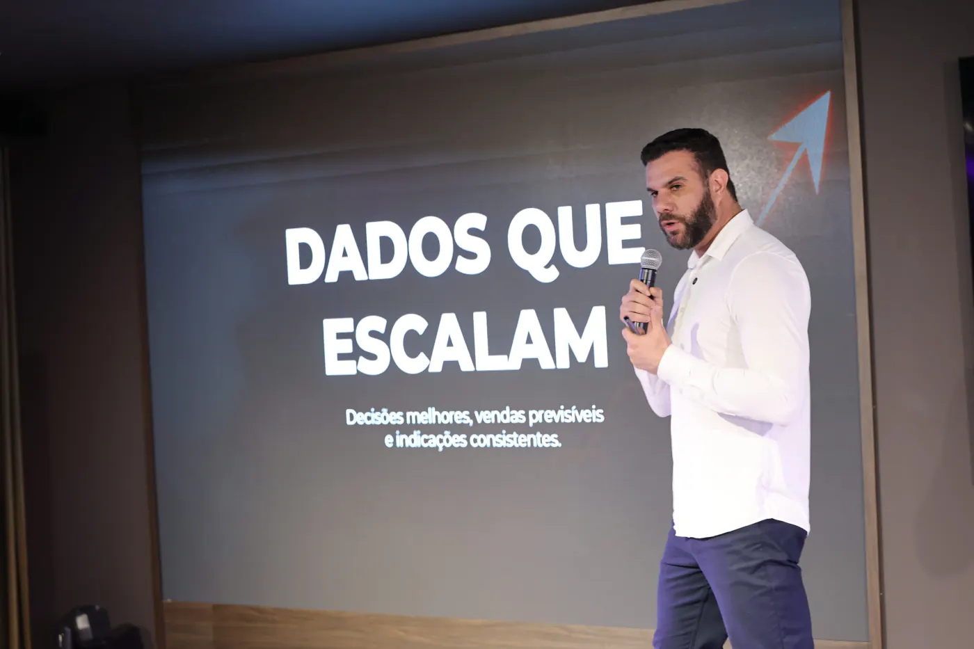 Dados que escalam com gestão à vista